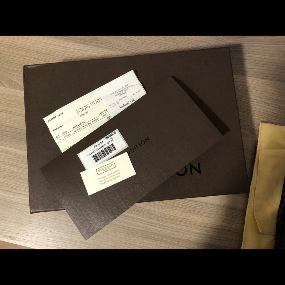 Louis Vuitton Twinset Monogram Aurore Bag - Picture 8 of 9